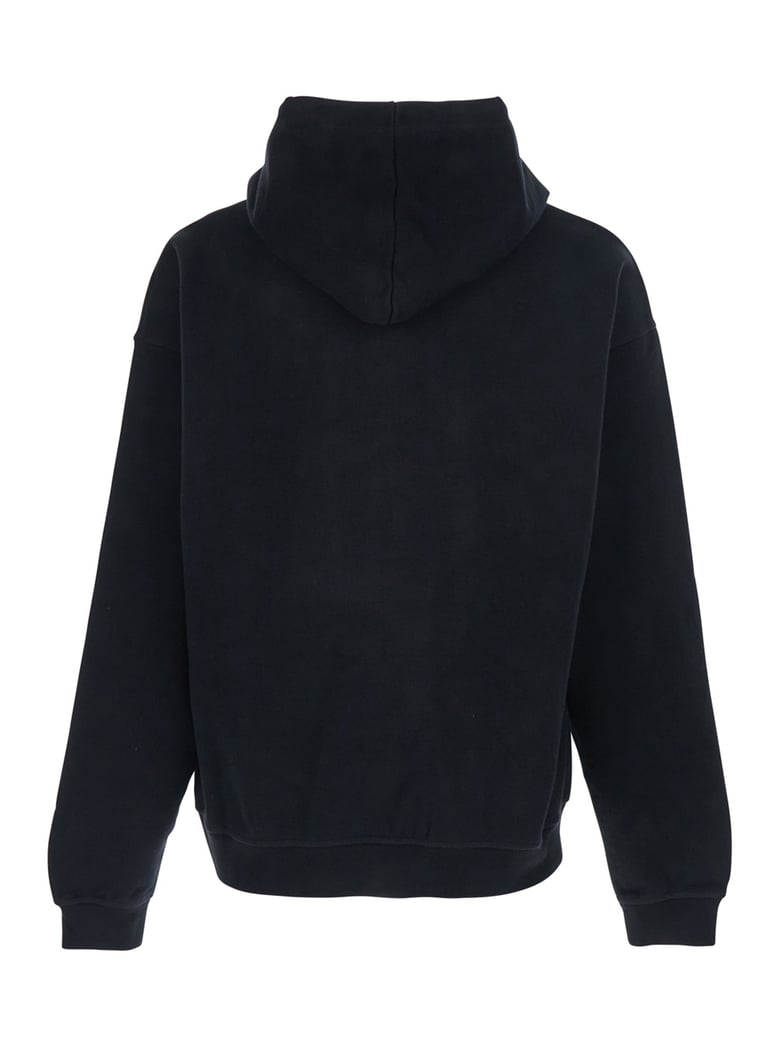 hoodie black cotton by Selfnex