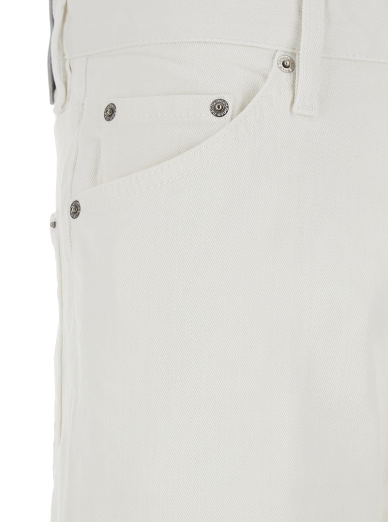 five-pocket jeans white cotton by Selfnex