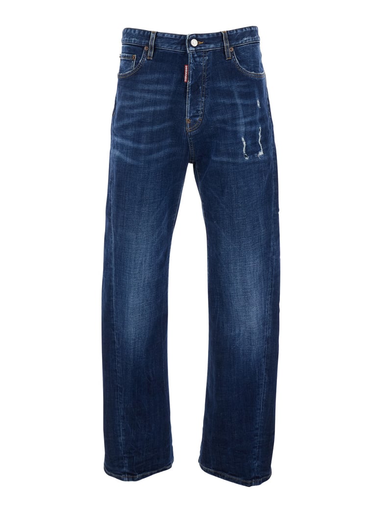 jeans five-pocket blue denim by Selfnex