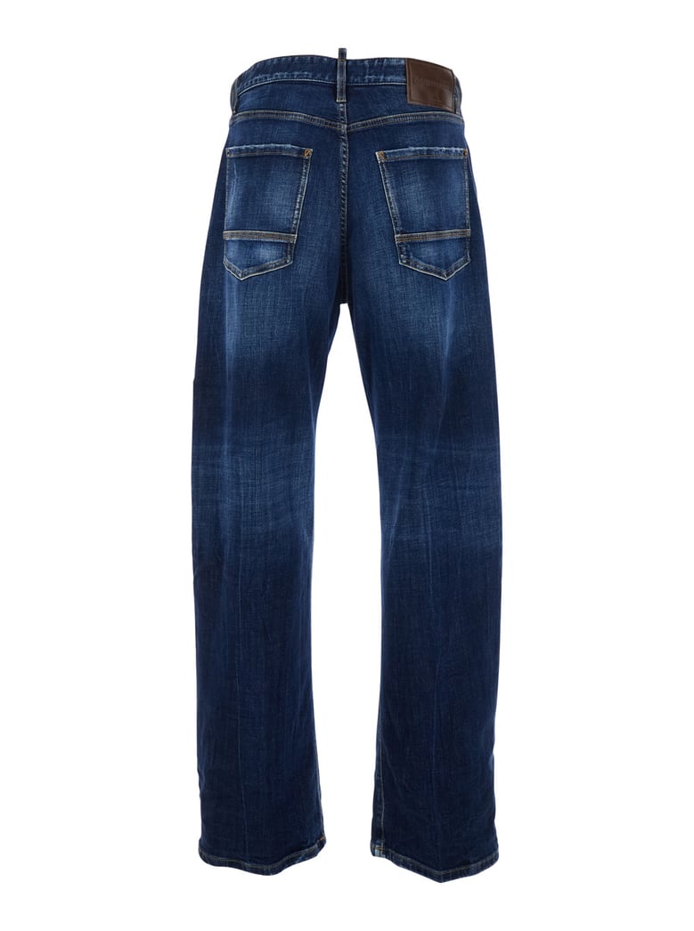 jeans five-pocket blue denim by Selfnex