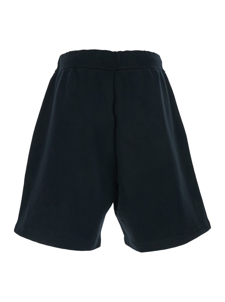 shorts logo black cotton by Selfnex