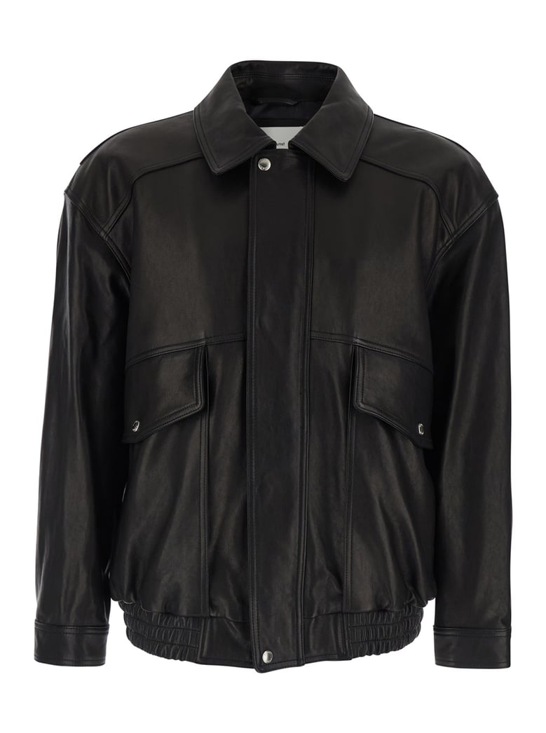 jacket black leather by Selfnex