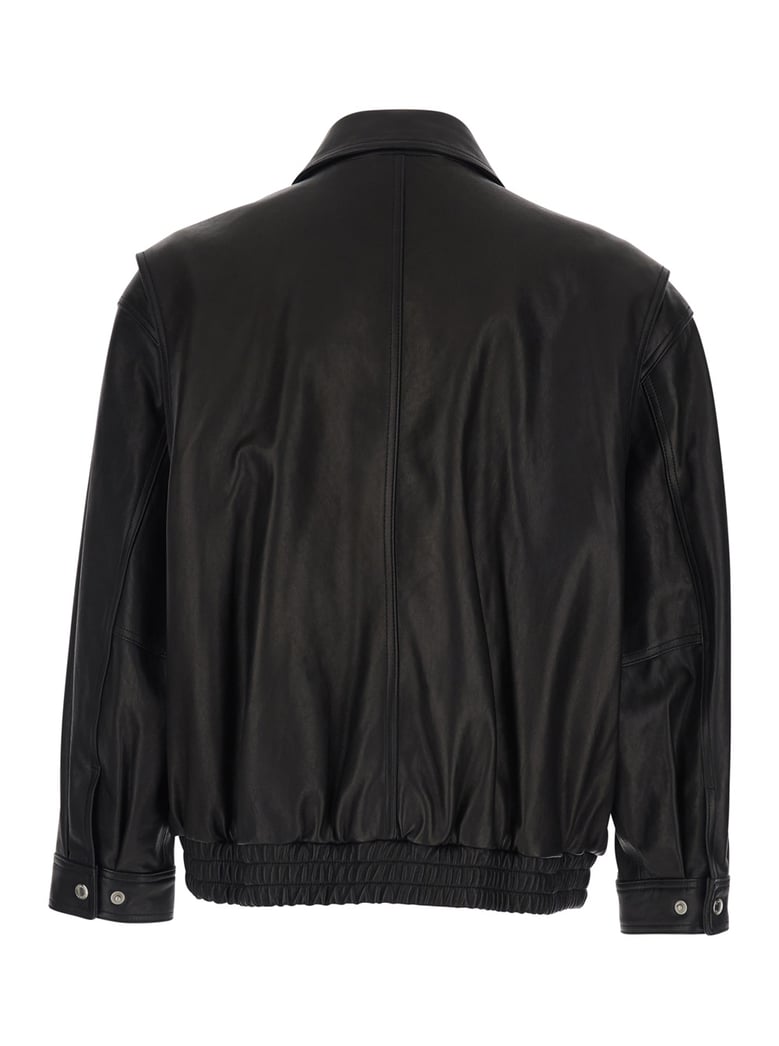 jacket black leather by Selfnex