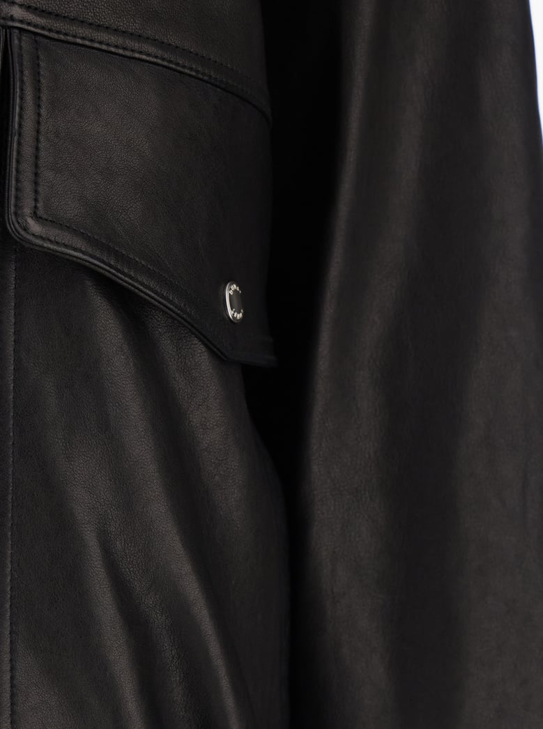 jacket black leather by Selfnex