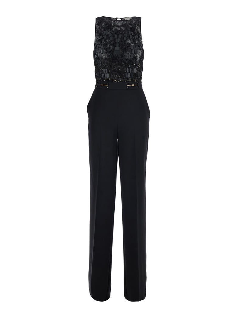 jumpsuit in black by Selfnex