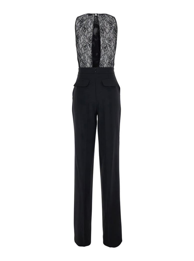 jumpsuit in black by Selfnex