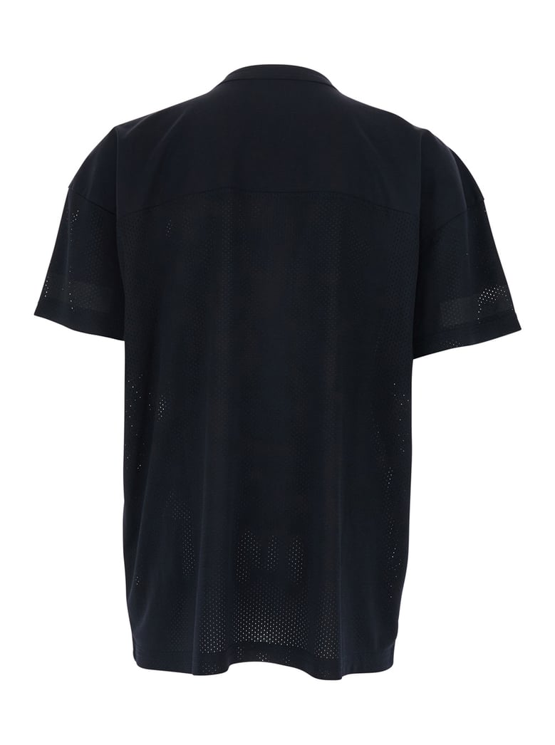t-shirt v-neck black cotton by Selfnex