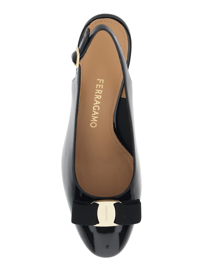 pumps vetty black leather by Selfnex