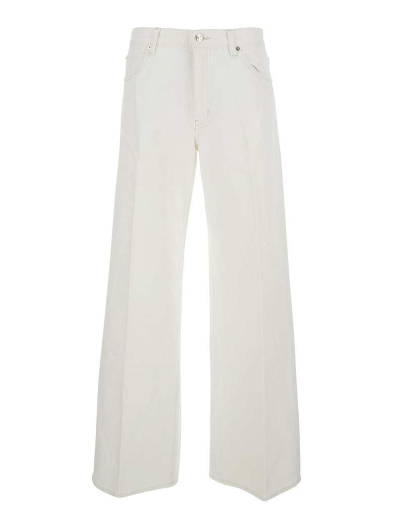 jeans the stroll white denim by Selfnex