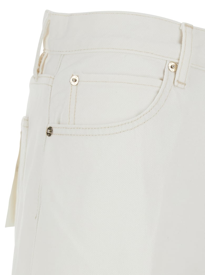 jeans the stroll white denim by Selfnex