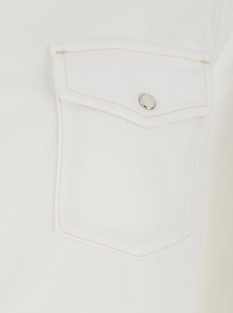 shirt white classic collar by Selfnex