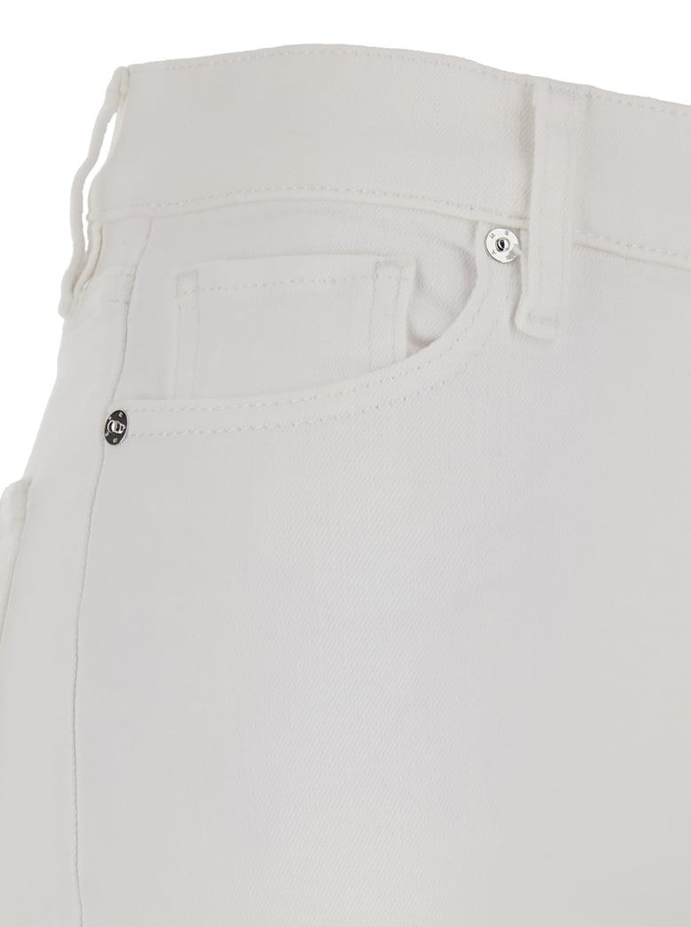 jeans le slim palazzo white denim by Selfnex
