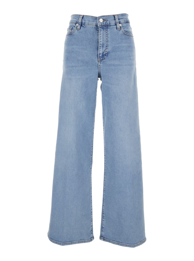 jeans le slim palazzo light blue denim by Selfnex