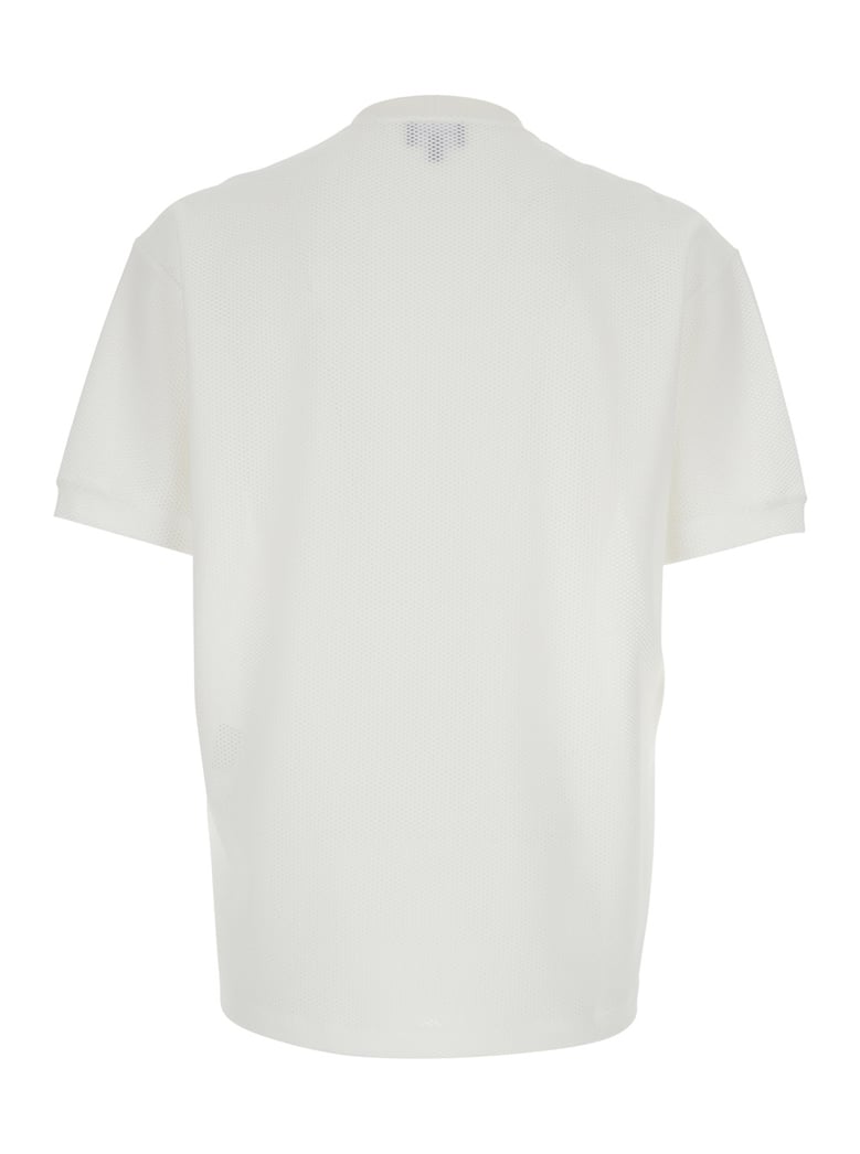 t-shirt crew neck white by Selfnex