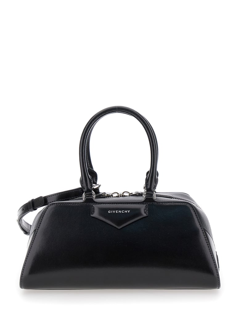 handbag antigona east west black leather by Selfnex
