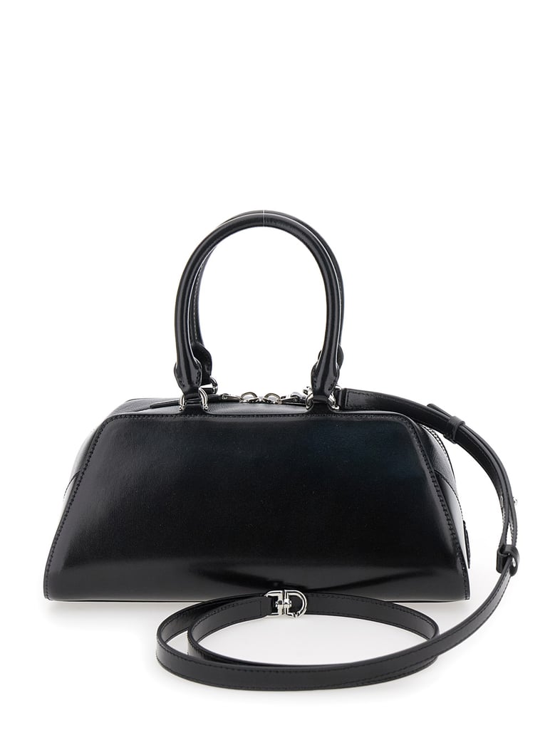 handbag antigona east west black leather by Selfnex