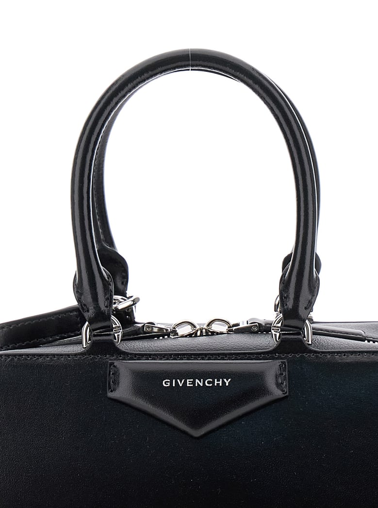 handbag antigona east west black leather by Selfnex