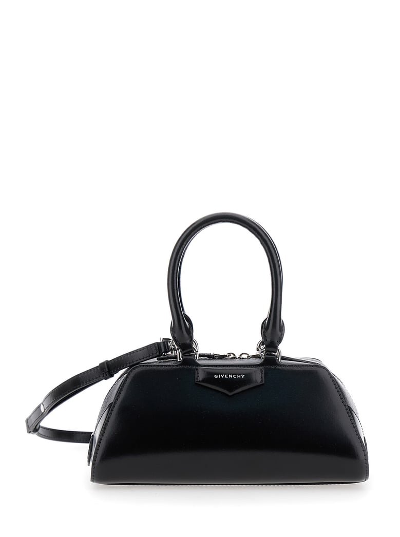 handbag antigona east west mini black leather by Selfnex