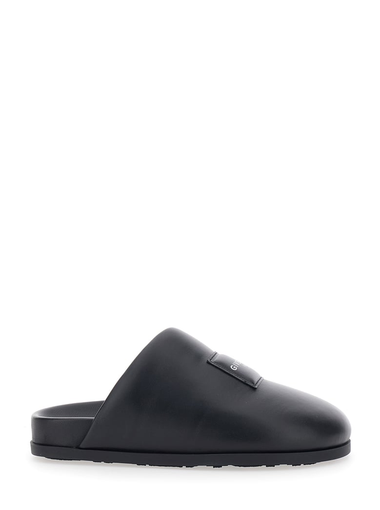 mules, black lambskin by Selfnex