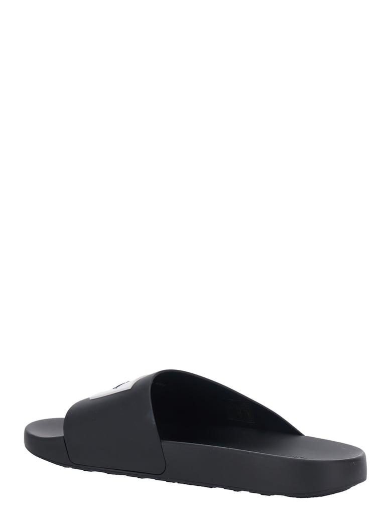 sandals wide band black by Selfnex