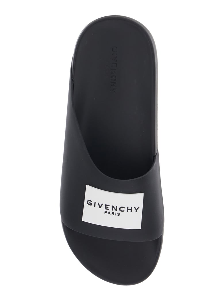 sandals wide band black by Selfnex