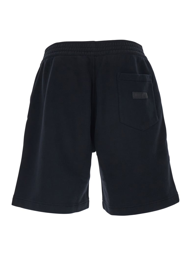bermuda shorts black cotton by Selfnex
