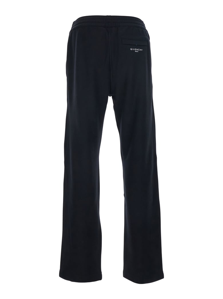 trousers cotton black elastic waist by Selfnex