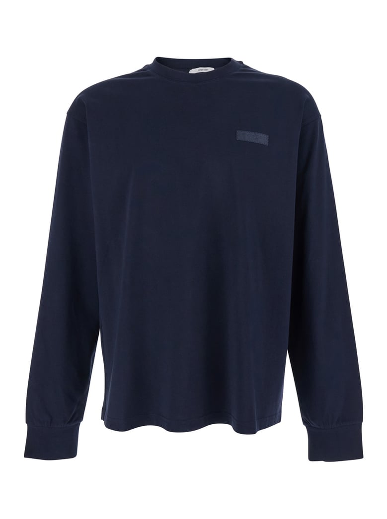 t-shirt blue cotton by Selfnex