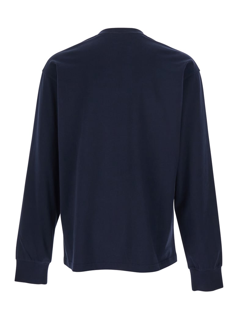 t-shirt blue cotton by Selfnex