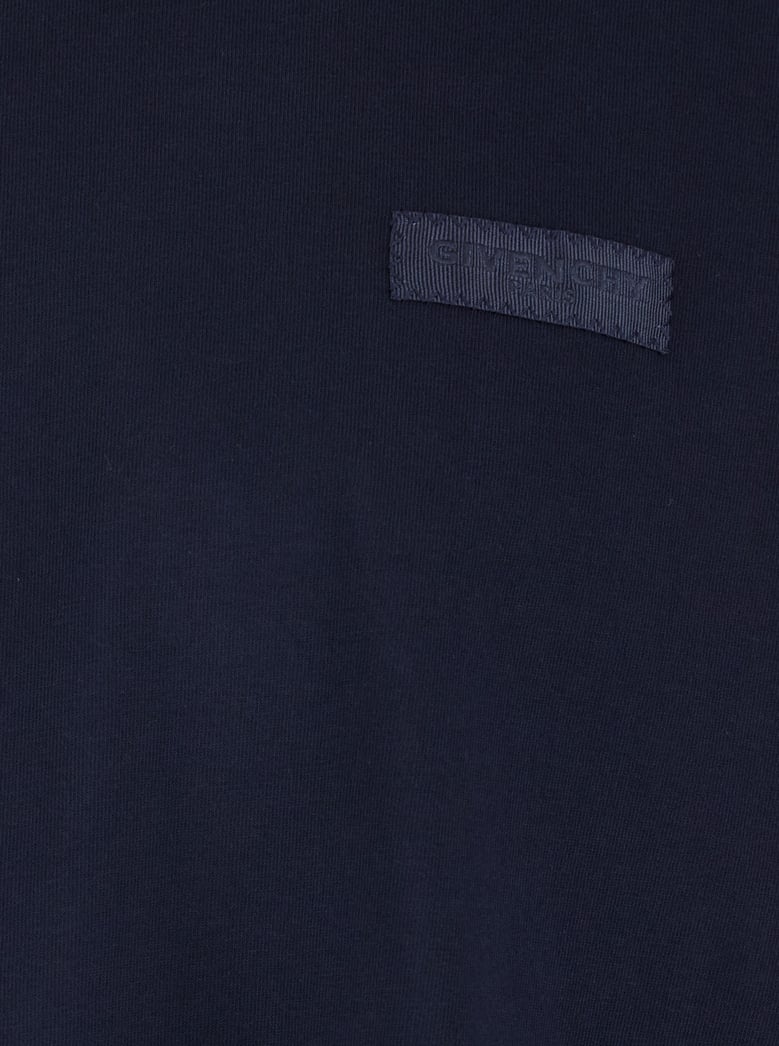 t-shirt blue cotton by Selfnex