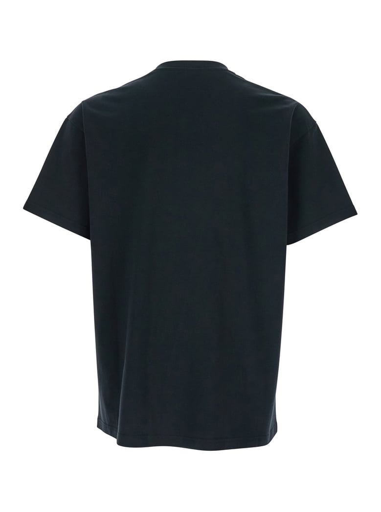 t-shirt with logo patch, black by Selfnex