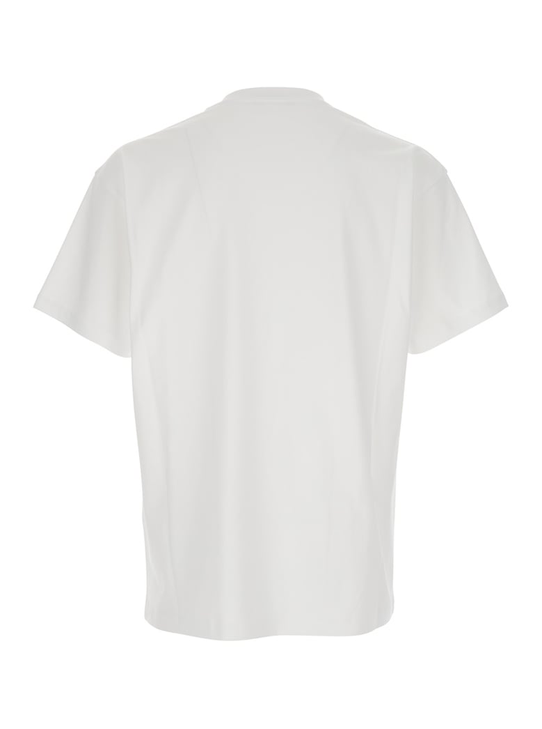 t-shirt with maxi logo, white by Selfnex