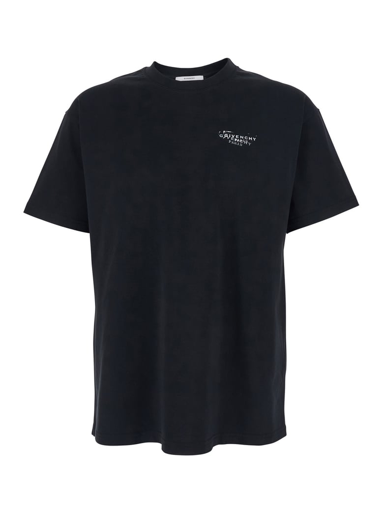 t-shirt black cotton by Selfnex