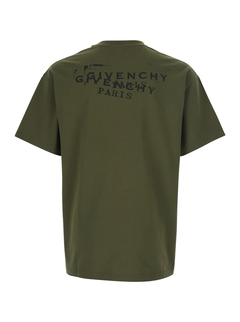 t-shirt with logo, green by Selfnex