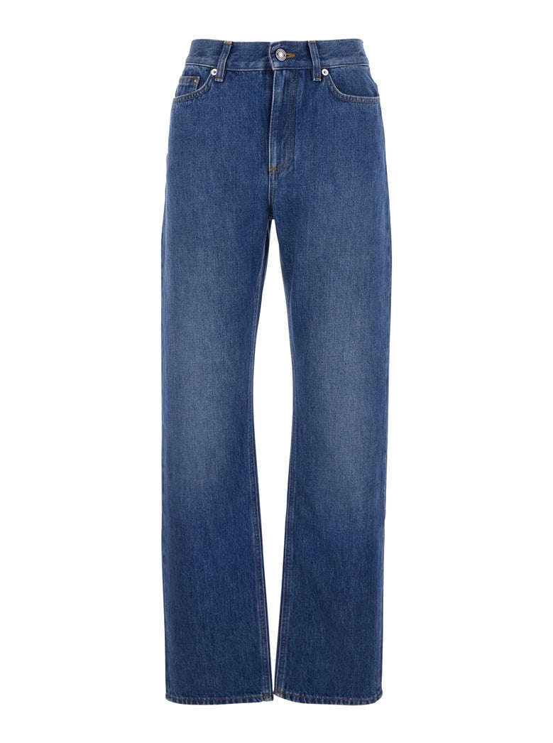 jeans five-pocket blue denim by Selfnex