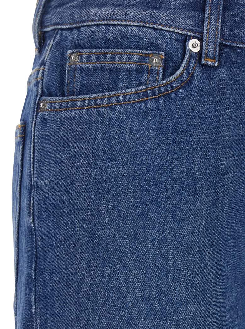 jeans five-pocket blue denim by Selfnex