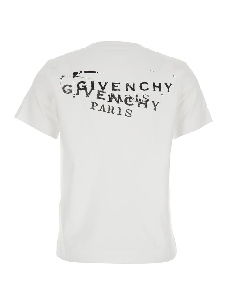 t-shirt with logo, white by Selfnex