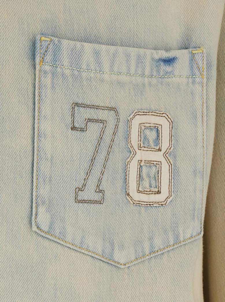 denim jacket light blue by Selfnex