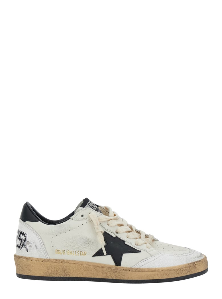 low-top sneakers ballstar white by Selfnex