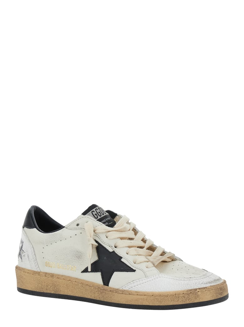 low-top sneakers ballstar white by Selfnex