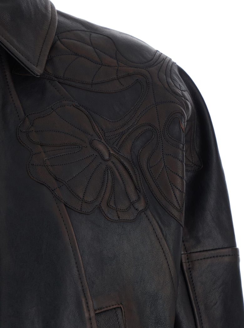 jacket journey brown leather by Selfnex