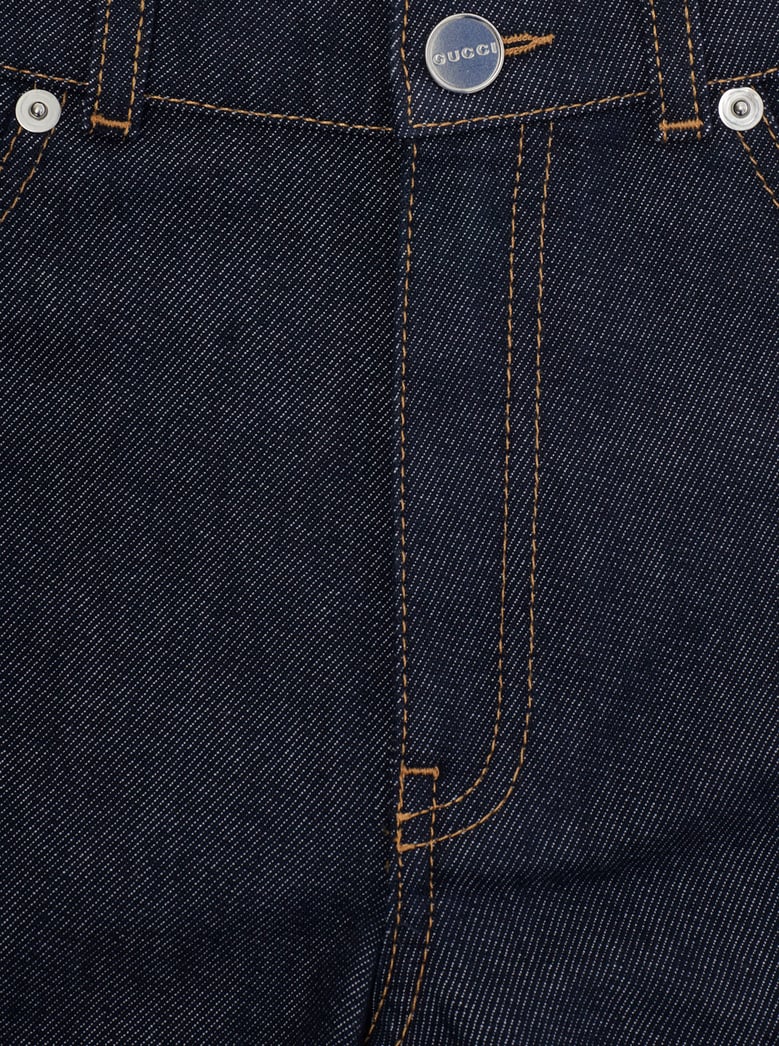 shorts logo blue cotton by Selfnex
