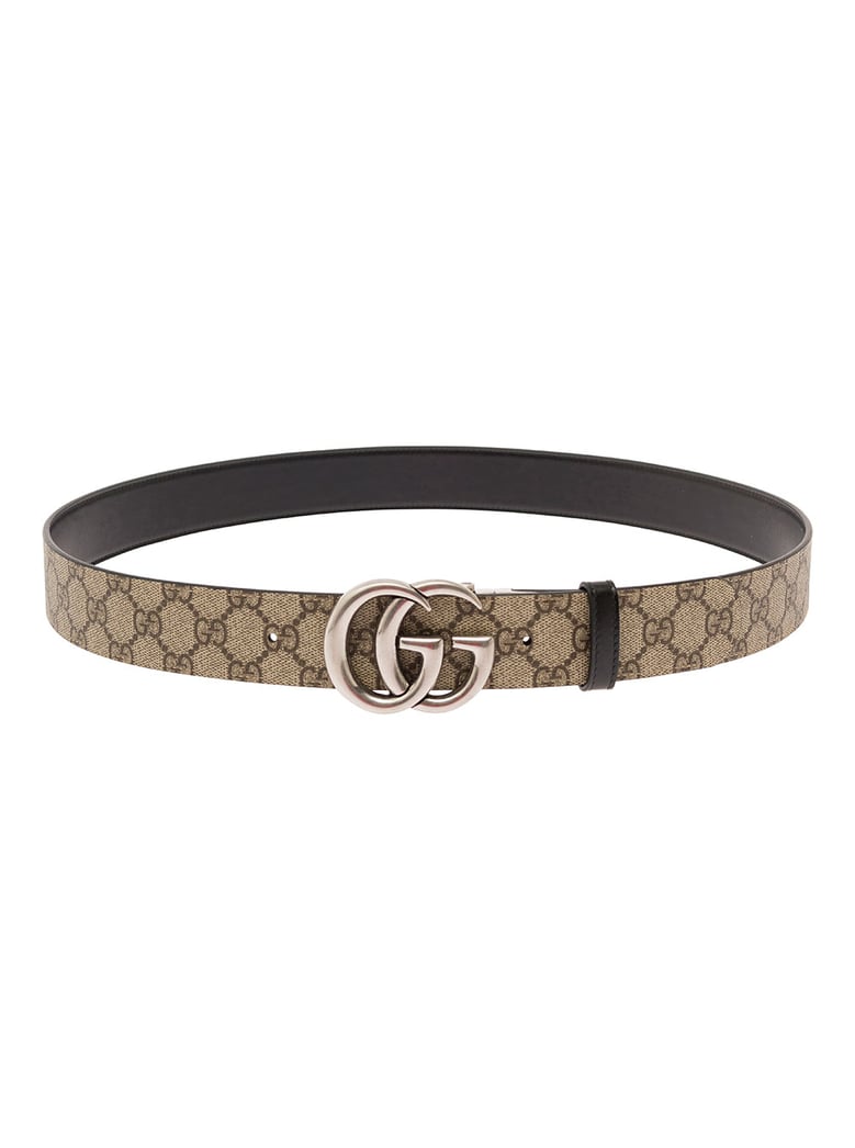 reversible belt double g beige by Selfnex