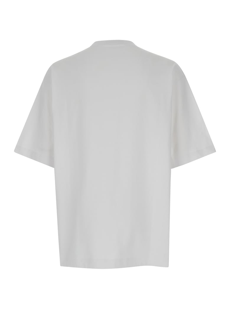crew neck t-shirt white by Selfnex