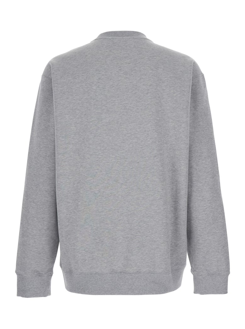 crewneck sweatshirt grey cotton by Selfnex