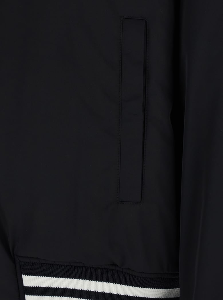 reversible jacket black tech fabric by Selfnex