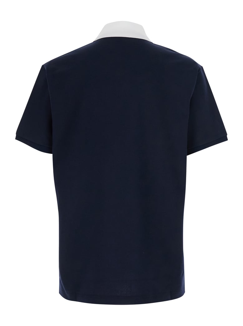 t-shirt piquet + web blue by Selfnex