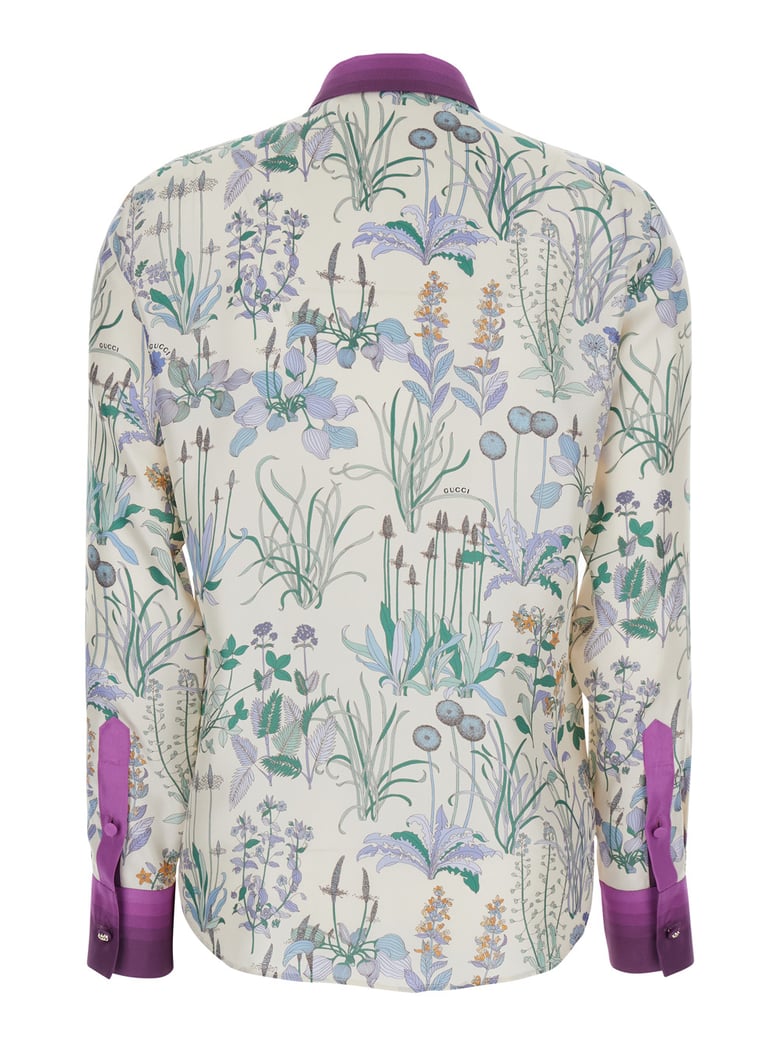 shirt, multicolour silk by Selfnex