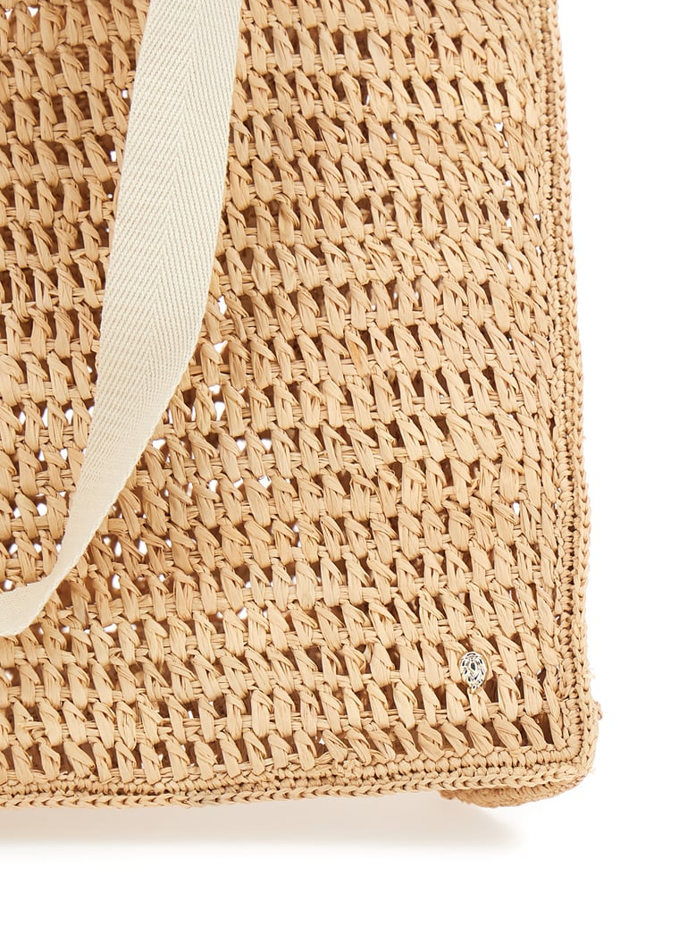 handbag anika raffia beige by Selfnex