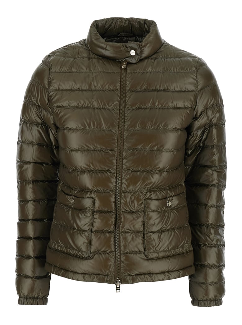 puffer jacket quilted green by Selfnex